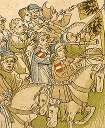 Musiker in der Richental-Chronik
